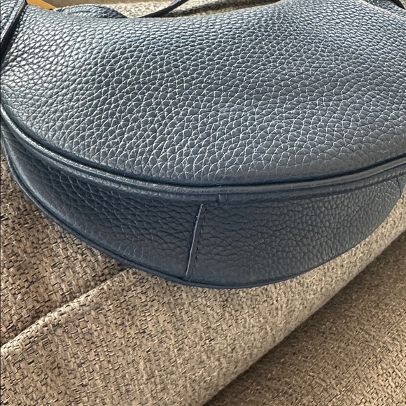 Ralph Lauren Polo ID Leather Mini Shoulder Bag Dark blue. Retail $498 - Picture 12 of 14